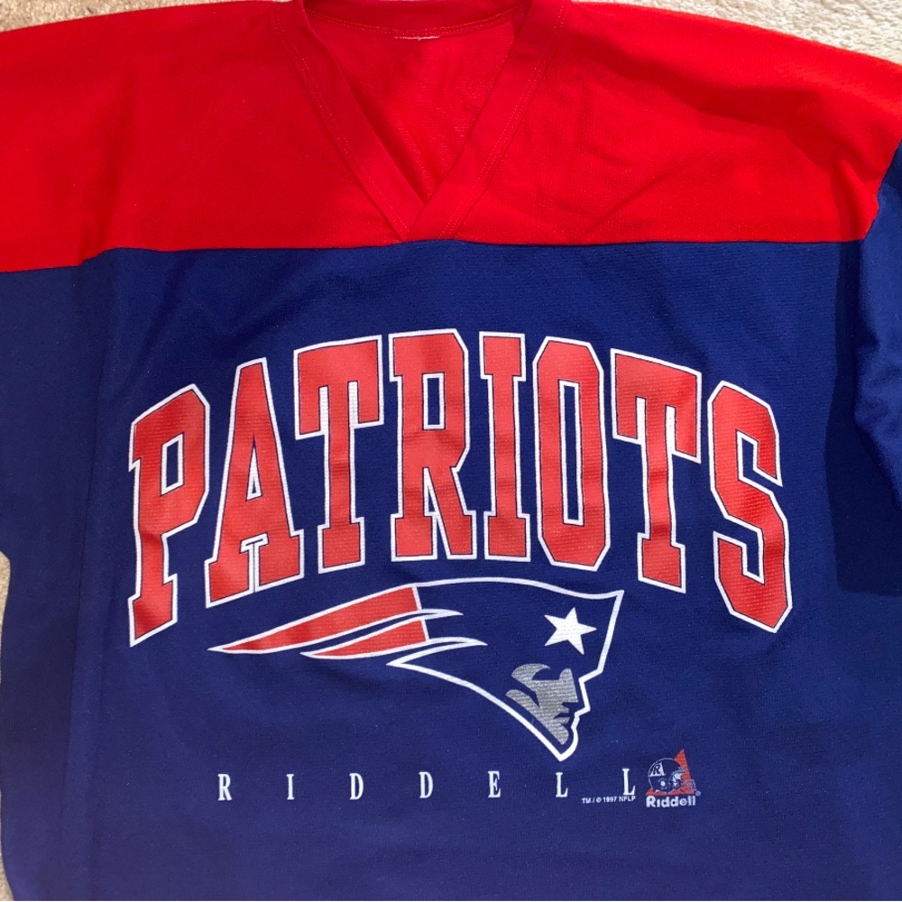 Vintage Patriots Riddell lightweight jerseyshirt
